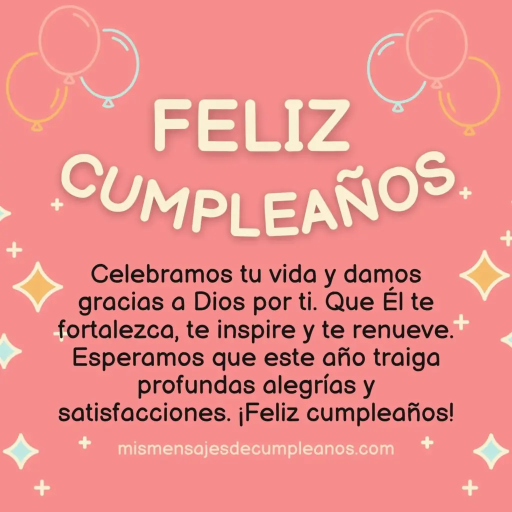 Imágenes Cristianas De Cumpleaños